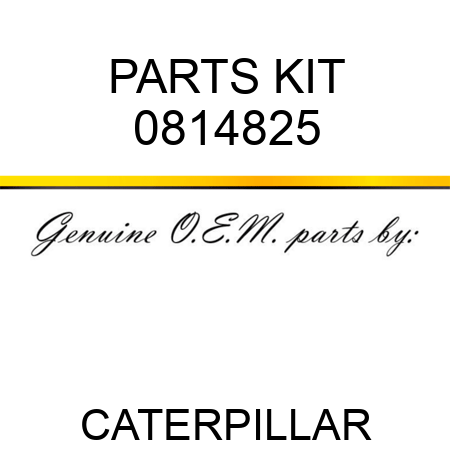 PARTS KIT 0814825