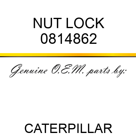 NUT LOCK 0814862