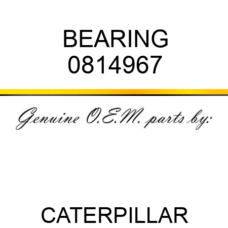 BEARING 0814967