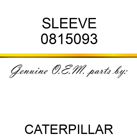 SLEEVE 0815093