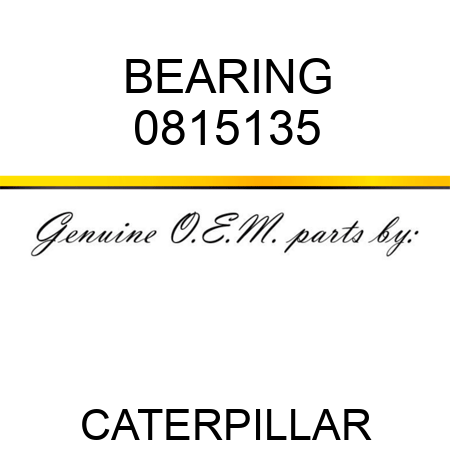 BEARING 0815135