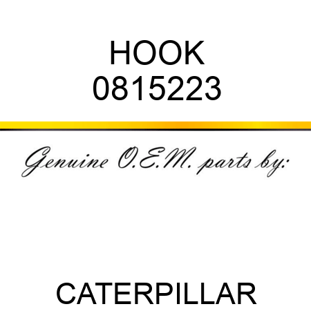 HOOK 0815223