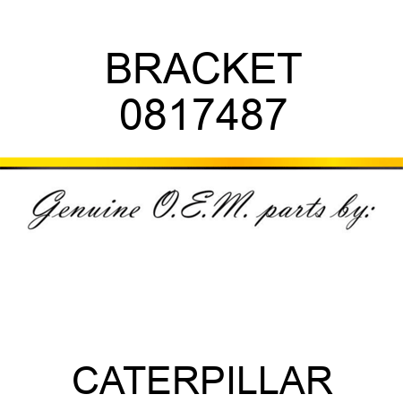 BRACKET 0817487