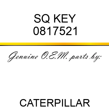 SQ KEY 0817521