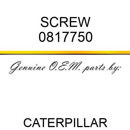 SCREW 0817750