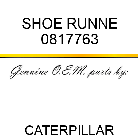 SHOE RUNNE 0817763