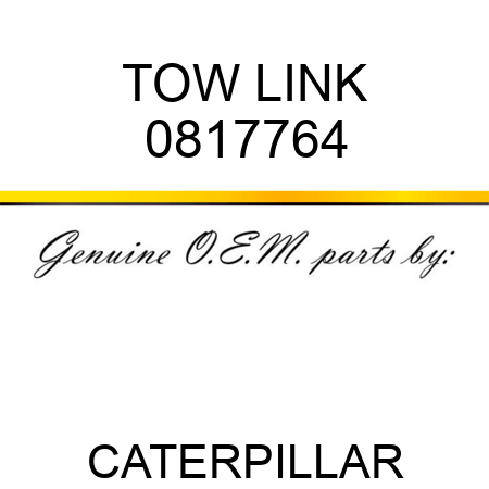 TOW LINK 0817764