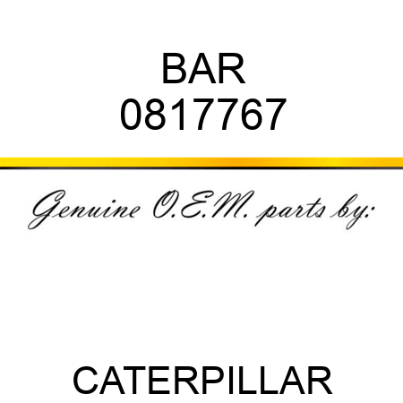 BAR 0817767