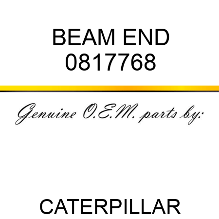 BEAM END 0817768