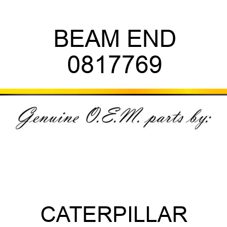 BEAM END 0817769