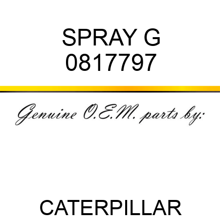 SPRAY G 0817797