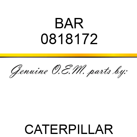 BAR 0818172