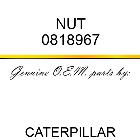 NUT 0818967