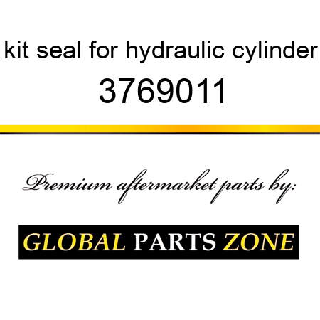 kit seal for hydraulic cylinder 3769011