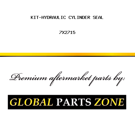 KIT-HYDRAULIC CYLINDER SEAL 7X2715