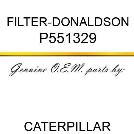 FILTER-DONALDSON P551329