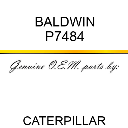 BALDWIN P7484