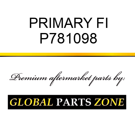 PRIMARY FI P781098