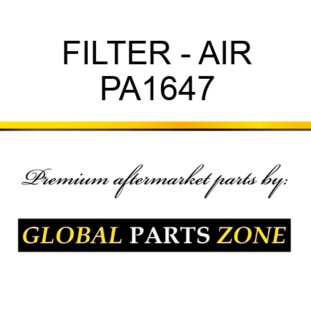 FILTER - AIR PA1647