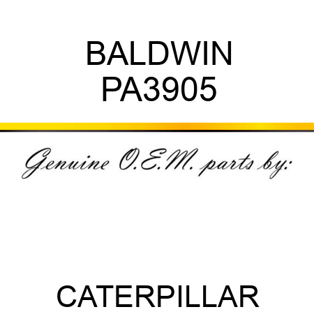 BALDWIN PA3905