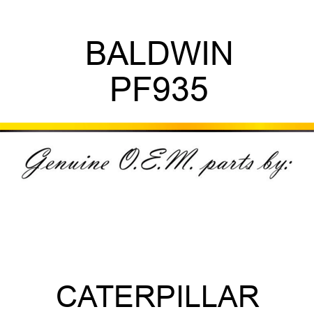 BALDWIN PF935