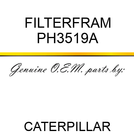 FILTER,FRAM PH3519A