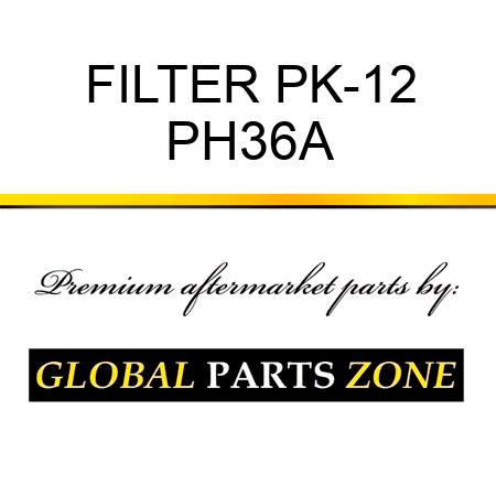 FILTER PK-12 PH36A