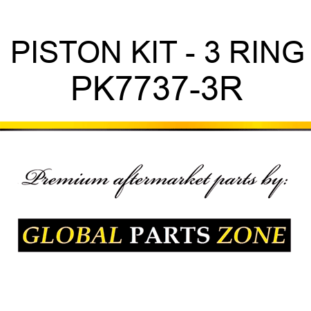 PISTON KIT - 3 RING PK7737-3R