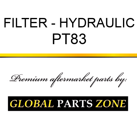 FILTER - HYDRAULIC PT83