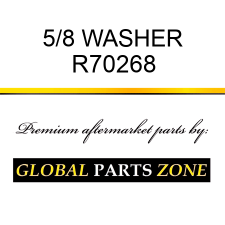 5/8 WASHER R70268