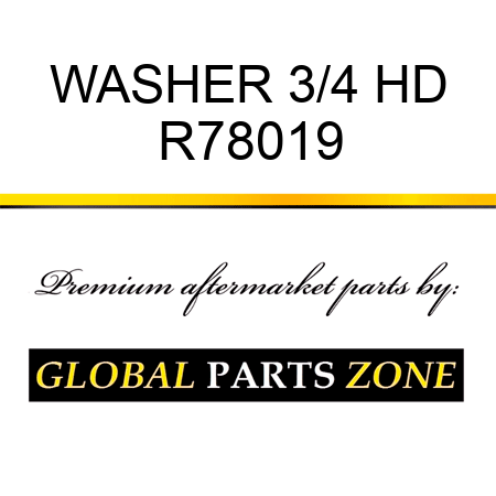 WASHER 3/4 HD R78019