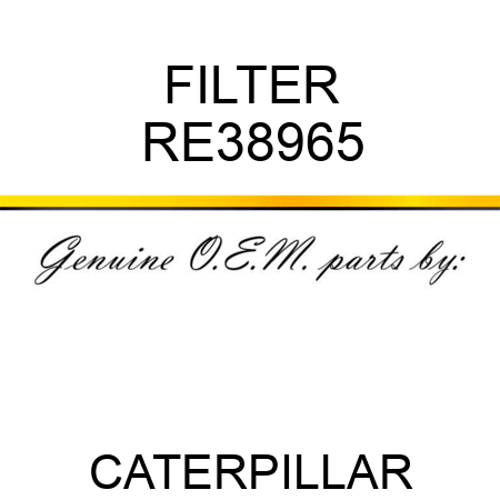 FILTER RE38965