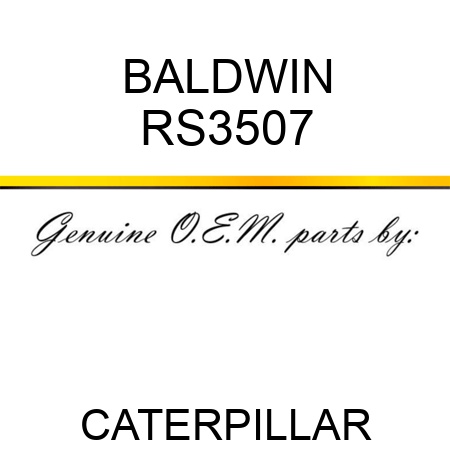 BALDWIN RS3507