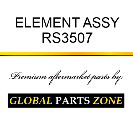 ELEMENT ASSY RS3507