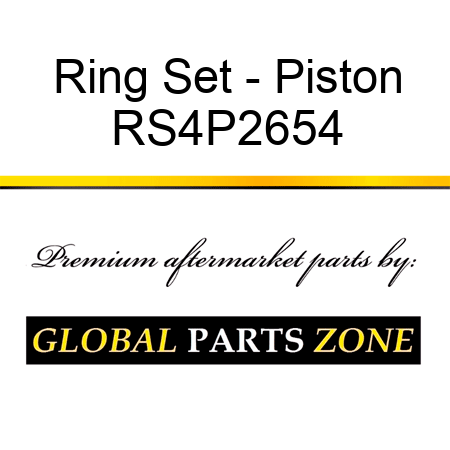 Ring Set - Piston RS4P2654