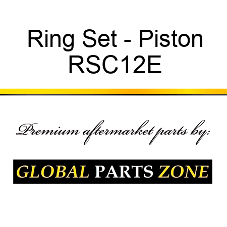 Ring Set - Piston RSC12E