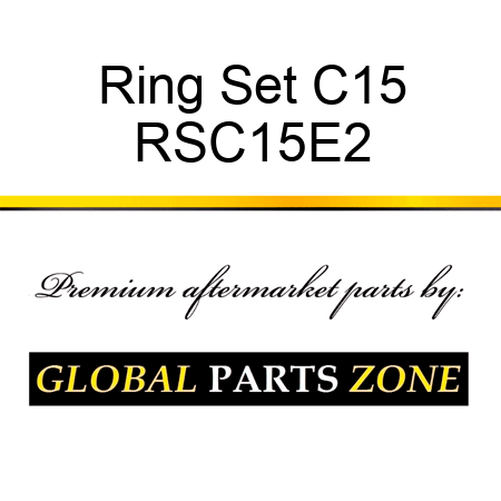 Ring Set, C15 RSC15E2