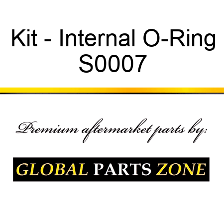 Kit - Internal O-Ring S0007