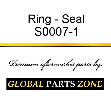 Ring - Seal S0007-1