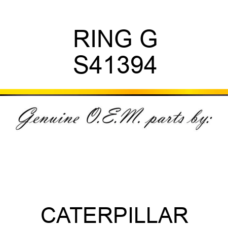 RING G S41394