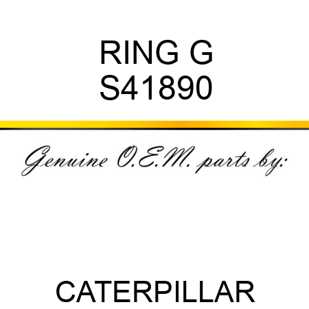 RING G S41890