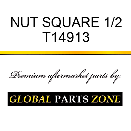 NUT SQUARE 1/2 T14913