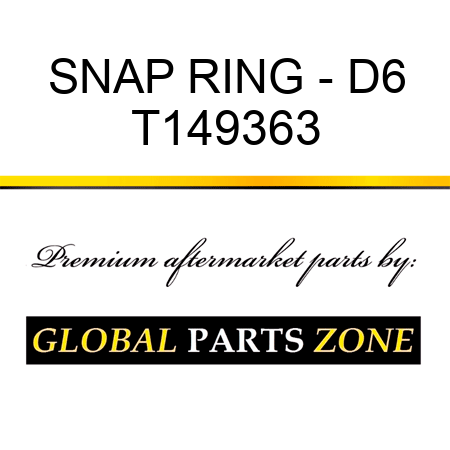 SNAP RING - D6 T149363