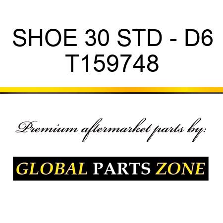 SHOE 30 STD - D6 T159748