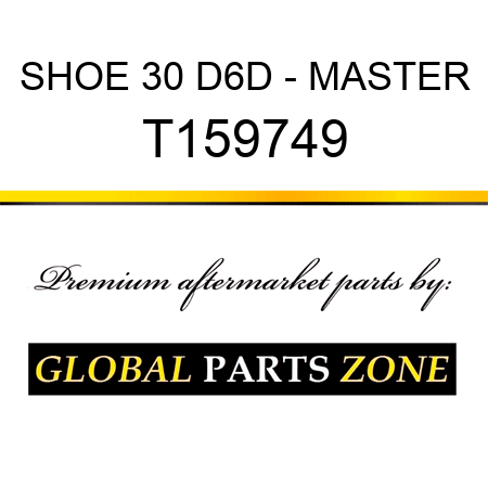 SHOE 30 D6D - MASTER T159749