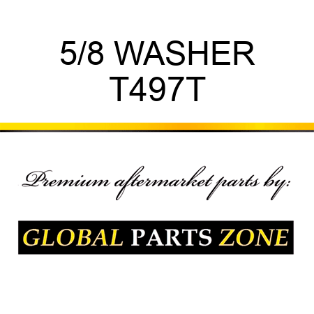 5/8 WASHER T497T