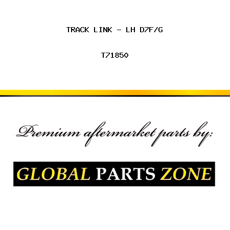 TRACK LINK - LH D7F/G T71850