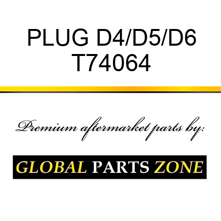 PLUG D4/D5/D6 T74064