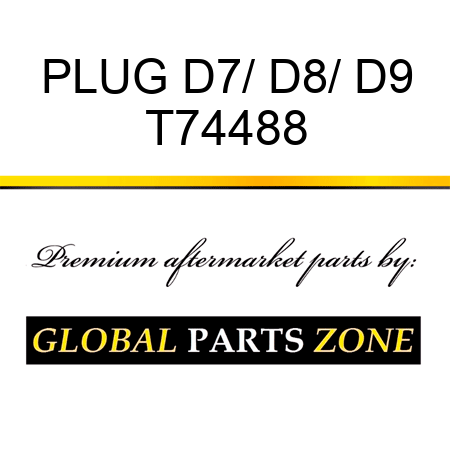 PLUG D7/ D8/ D9 T74488