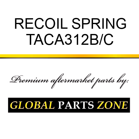 RECOIL SPRING TACA312B/C